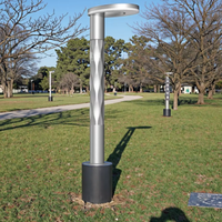 Lampe de jardin LED à batterie IP65, directement de l'usine Laihong |   Lampe de paysage extérieure étanche certifiée CE, lampadaire