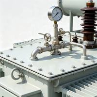 Transformateur de distribution immergé dans l'huile certifié CE & UL 11kv/22kv 33/0.4 KV 35/0.4 KV 6300 KVA SLF-6300/33 ONAF Dyn11
