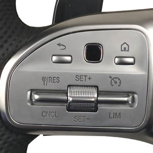 Volant sport en cuir Mercedes Benz pour Classe C (W205/<span class=keywords><strong>W204</strong></span>) G500 G55 G63 S500 - Véritable fibre de carbone et cuir Nappa - Product Image 3