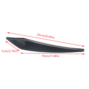 4 Pieces of <b>Car</b> Wheel Hub Wheel Arch Horn Universal Mudguard Splash Proof Decoration Small Wheel Arch - Product Image 4