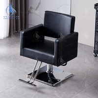 Chaise de salon de beauté pivotante pour coiffeur, styliste, maquilleur, barbier