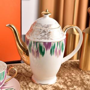 Service à thé de luxe européen en porcelaine fine, vaisselle royale en céramique de haute qualité, comprenant soucoupes, pour café chaud, idéal pour le thé de l'après-midi, en promotion - Product Image 2