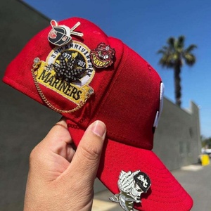 Al por mayor, pines personalizados para gorras de club de béisbol, de esmalte suave, clips para sombrero, artesanías metálicas para solapa y pines metálicos personalizados - Product Image 2