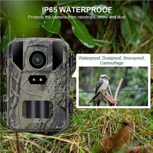 กล้องติดตามกิจกรรมกลางแจ้ง24MP 1080P HD กันน้ำสำหรับล่าสัตว์ป่าเกมสอดแนมกล้องเฝ้าระวังอินฟราเรดมองกลางคืน - Product Image 5