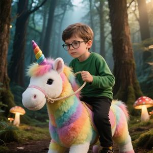 Custom Design Unicorn Ride on Toy Factory Customized Ride on Kids Toys High Quality Baby Ride on Toy - Product Image 1