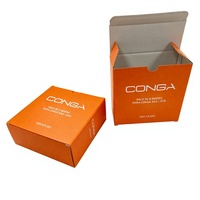 Caja de Regalo Cosmética de Cartón Corrugado con Impresión UV a Color, Materiales Reciclados Ecológicos, Logotipo Personalizado, Caja de Embalaje Plegable Artística