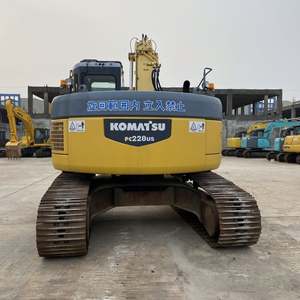 Excavatrice sur chenilles Komatsu PC228 d'occasion, moteur japonais, pompe, moteur, PLC - Économie d'énergie - Product Image 4