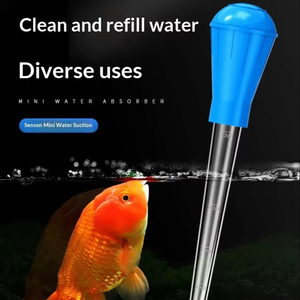 SUNSUN Mini Aquarium Grindreiniger ABS 50ml Zuigcapaciteit Multifunctioneel Waterwissel/Voeding Milieuvriendelijk Visbak - Product Image 2