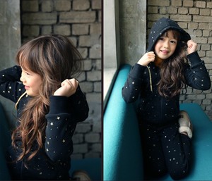 ชุดเสื้อผ้าเด็กขายส่ง ชุดลำลองแบบสปอร์ต เสื้อโค้ทแขนยาวพร้อมกางเกงขายาว สำหรับเด็กผู้หญิงตัวเล็ก จากโรงงานจีน - Product Image 6