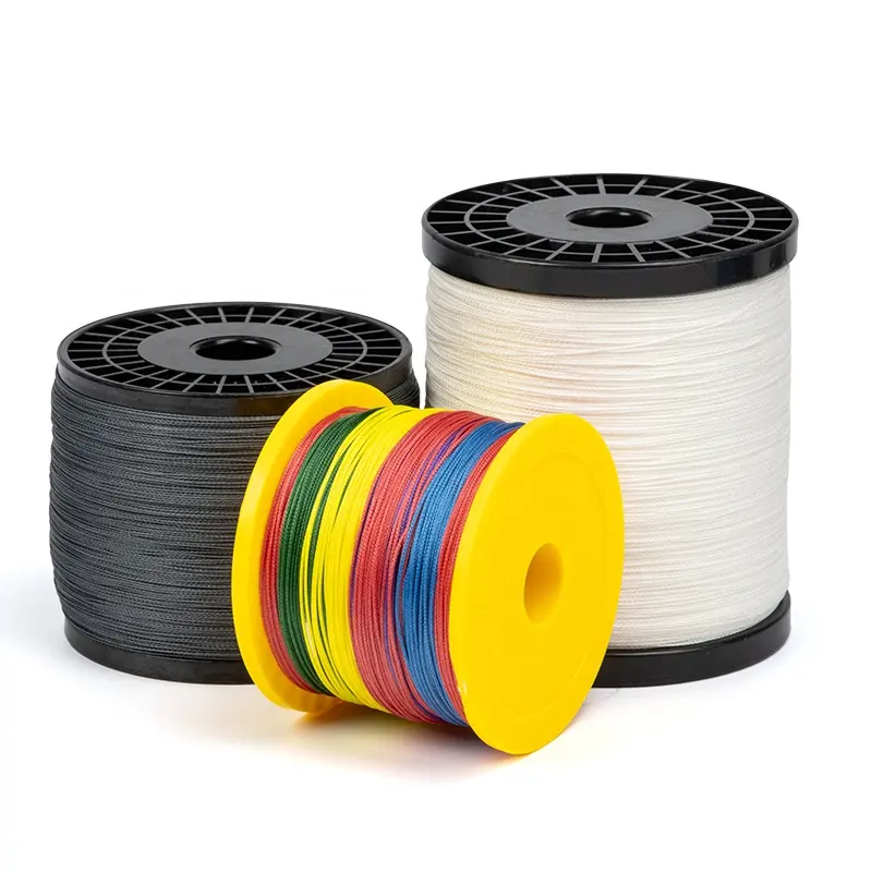 High Strength 12 Strands 0.2-6mm UHMWPE Cord 2mm Spectra Paraglider Kite Surfing Fishing Spearfishing Line