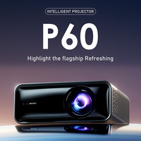 Système d'exploitation professionnel Android 11 Lampe à LED Projecteur intelligent 1080P Haute luminosité pour la maison et l'hôtel