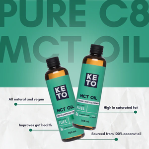 Private label 100% puro <span class=keywords><strong>olio</strong></span> <span class=keywords><strong>di</strong></span> MCT C8 organico chetosi integratore per il cibo - Product Image 2