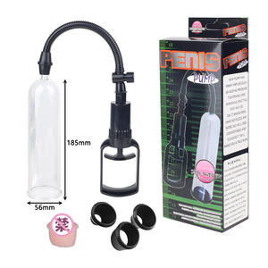 Professionale pene pompa a vuoto per gli uomini, manuale palmare dispositivo di ingrandimento con valvola di rilascio della pressione, Silicone giocattoli sessuali - Product Image 5