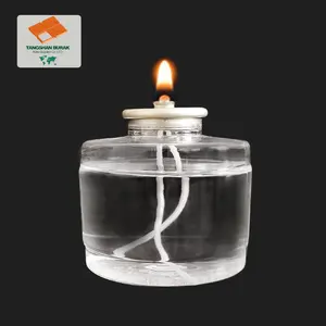 45hr Liquid Paraffin Oil Candle Lamp Fuel Cell With PET Bottle