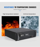 Générateur d'énergie portable à cycle profond Neata avec boîtier rigide, batterie au lithium LiFePO4 51,2 V 50 Ah LFP pour alimentation UPS