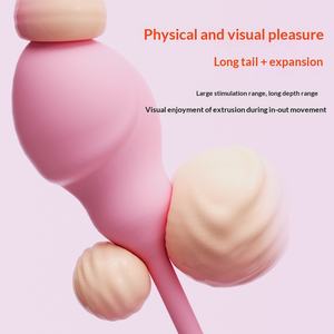 ของเล่นทางเพศสำหรับผู้หญิงแบบสวมใส่ได้ รูปทรงไข่กระโดด ควบคุมด้วยรีโมท ทำจากวัสดุเหมือนจริง มองไม่เห็น - Product Image 4