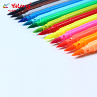 Yl191819 top vente dessin fabricant stylos aquarelle marqueur Fineliner couleur stylo ensemble coloriage pinceau feutre pointe stylo