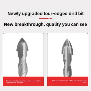 <span class=keywords><strong>Foret</strong></span> en céramique Power Lion, poignée hexagonale, pour briques rouges, béton, verre, acier inoxydable, marbre, perceuse électrique spéciale pour trous - Product Image 5