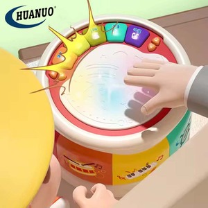 New Arrival âm nhạc tay trống đồ chơi trẻ em giáo dục ánh sáng lên cảm giác <span class=keywords><strong>BONGO</strong></span> Đồ chơi âm nhạc cho trẻ mới biết đi - Product Image 2