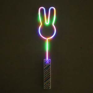Varita de Unicornio LED de 10" y 17" para Niños, Luces de Neón Intermitentes Coloridas para Cumpleaños, <span class=keywords><strong>Navidad</strong></span>, Halloween y Fiestas - Product Image 6