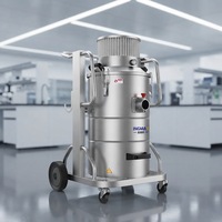 Aspirateur pneumatique antistatique haute puissance à double bac avec fonctionnement continu toute la journée