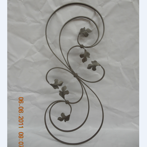 2014 Fabricant de portes en fer Porte battante Portes de jardin Porte en fer - Product Image 3