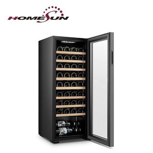 Enfriador de vino comercial Homesun para <span class=keywords><strong>36</strong></span> <span class=keywords><strong>botellas</strong></span>, bodega con compresor - Product Image 2