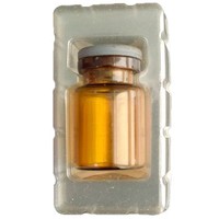 Plateau en PVC pour flacon de 5 ml avec plateau intérieur épaissi pour peptides, emballage blister, base en plastique pour flacon unique