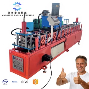 เครื่องขึ้นรูปวีไทป์อัตโนมัติ พร้อม PLC และเกียร์บ็อกซ์ สำหรับชั้นวางสินค้าซูเปอร์มาร์เก็ต - Product Image 1