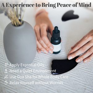 Pierre de cristal naturel Gua Sha Board Facial SPA Acupuncture Trigger Point Treatment Tool Jade Roller Guasha Massage Tool - Product Image 2