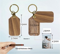 Gantungan Kunci Foto Diffuser Aromaterapi Kayu, Kenang-kenangan untuk Kaca Spion Mobil, Hadiah untuk Keluarga, Pasangan, Pecinta Hewan Peliharaan