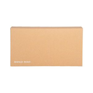 Custom Logo Digital <b>Printing</b> Brown Kraft Cufflink Pull-Out Sleeve Drawer Box with Accessories for Jewelry <b>Packaging</b> - Product Image 5