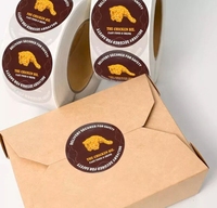 Rouleau d'étiquette d'emballage personnalisé personnalisé étanche feuille d'or étiquette ronde impression personnalisé produit d'entreprise autocollants de Logo