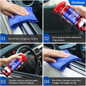 Glodway Lubricante en Aerosol para Ventanas Eléctricas | Restaura el Funcionamiento Suave <span class=keywords><strong>de</strong></span> las Ventanas, Elimina el Ruido <span class=keywords><strong>de</strong></span> Chirrido para Techo Solar <span class=keywords><strong>de</strong></span> Coche/Auto - Product Image 4