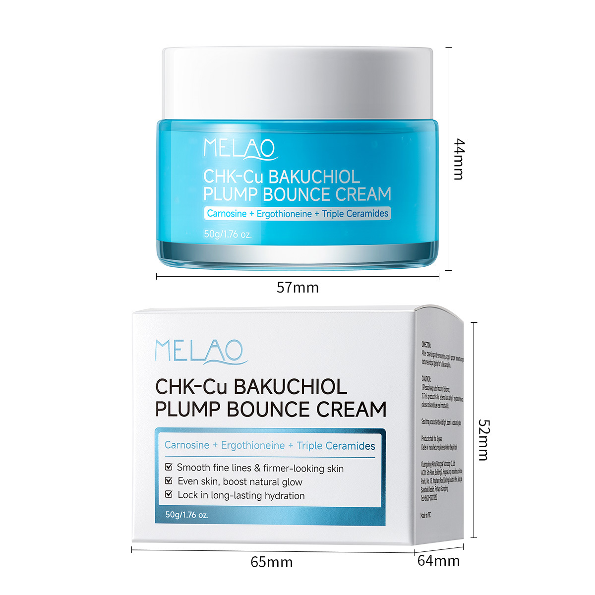 Crème repulpante Blue Chk-Cu Bakuchiol