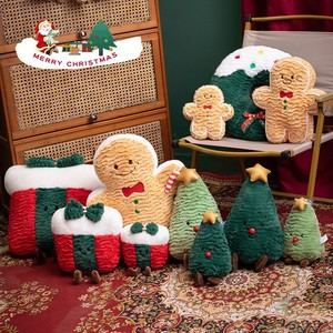 Peluche Navideño <span class=keywords><strong>de</strong></span> Hombre <span class=keywords><strong>de</strong></span> Jengibre, Papá Noel, Muñeco <span class=keywords><strong>de</strong></span> Nieve, Reno y Árbol <span class=keywords><strong>de</strong></span> <span class=keywords><strong>Navidad</strong></span>, Regalo Navideño para Niños - Product Image 2