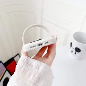 Dễ Thương 3D phim hoạt hình DIY <span class=keywords><strong>Silicone</strong></span> Bìa trường hợp điện thoại cho <span class=keywords><strong>iPhone</strong></span> 16 15 14 cộng với 13 11 12 Pro Max x XS Max lỗ cô gái carcasa de celular - Product Image 4