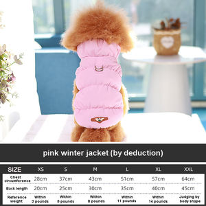 Venta Caliente al por Mayor, Chaquetas de Invierno para Perros, Ropa de Abrigo para Mascotas, Personalizadas, de Algodón Cálido - Product Image 6