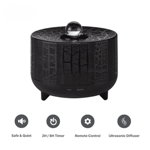 Humidifiers for Home <b>Aroma</b> Humidifier High Frequency Vibration Efficient <b>Diffusion</b> 300ml - Product Image 3