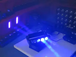 8*12W 4 in 1 Led işın hareketli kafa örümcek DJ sahne etkisi parti kulüp ışığı