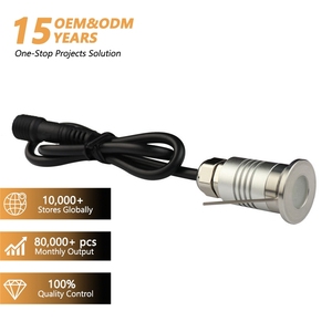 Promotion : Mini projecteur subaquatique encastré 1W, éclairage <span class=keywords><strong>de</strong></span> marche et <span class=keywords><strong>de</strong></span> terrasse, DC12V, étanche IP67, pour douche et <span class=keywords><strong>salle</strong></span> <span class=keywords><strong>de</strong></span> <span class=keywords><strong>bain</strong></span>, mini lampe encastrée - Product Image 1