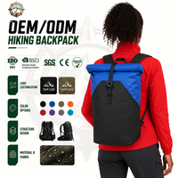 Mochila Deportiva Impermeable Personalizada al por Mayor, Ligera, de 25L, para Senderismo, Trekking y Caminatas
