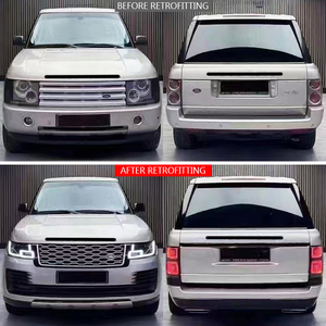 Modificación de Automóviles 2005-2012, Parachoques Delanteros y Traseros <span class=keywords><strong>2022</strong></span>, Faros Delanteros, Faros Traseros, Kit de Carrocería Compatible con <span class=keywords><strong>Range</strong></span> <span class=keywords><strong>Rover</strong></span> <span class=keywords><strong>Autobiography</strong></span> - Product Image 2