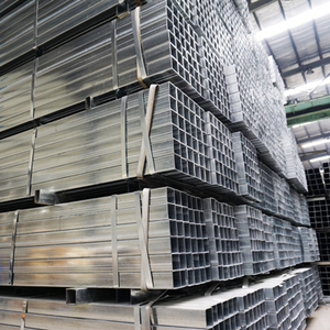 Perfiles de acero de tubo de metal de hierro para estructura Tubo galvanizado Sección hueca <span class=keywords><strong>rectangular</strong></span> Tubo de acero al carbono Erw - Product Image 2