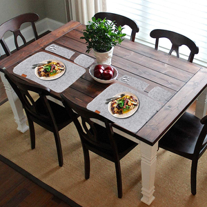 Sets de table en feutre de matière organique 100% pour table à manger avec certificat CE - Product Image 3