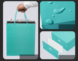 Promotional Custom Logo <b>Printed</b> Packaging Luxury Shopping Gift Custom Shopping Bags - Product Image 6