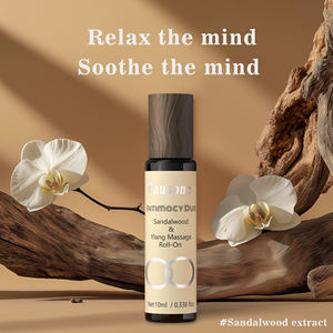 Botol Roller aromaterapi pendingin cendana, minyak esensial untuk pereda stres, bantuan tidur dan relaksasi - Product Image 3