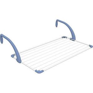 Gimi Brezza 100-Tipo de pie Balcón Tendedero 10m Espacio de secado Acero/Resina Blanco 110X56X28 cm para secado de bolsas - Product Image 1