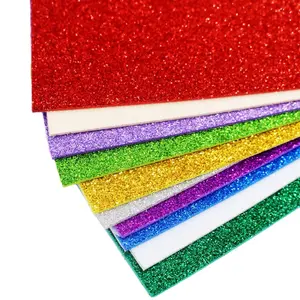 Decorazione personalizzata per la casa fai da te scrapbooking lettere dell'alfabeto adesivi autoadesivi in schiuma eva glitter