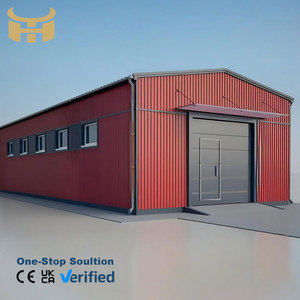 Kit per Capannoni in Pannelli Prefabbricati |   Magazzino in Acciaio Personalizzato |   Edificio Prefabbricato per Officina - Product Image 1